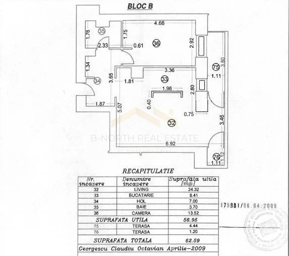Apartament 2 camere de închiriat | Monaco Towers | Metrou Dimitrie Leonida - Poză 9