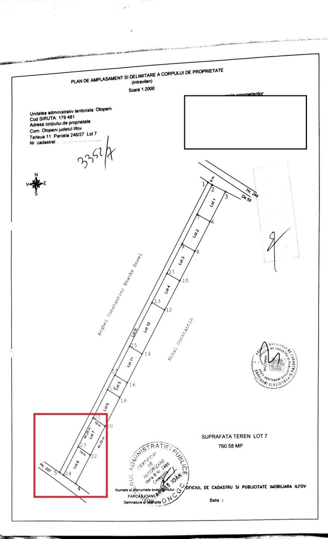 Ideal Investitie - Str Ctin Brancoveanu, zona noua, intravilan in noul PUG - Poză 5