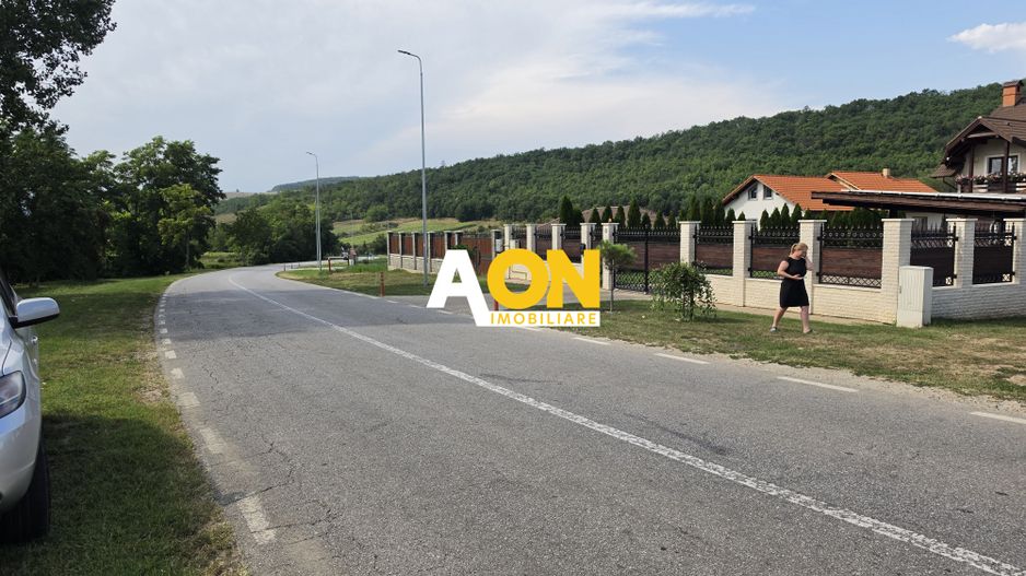 Teren intravilan, 2800 mp, la asfalt,cu utilitati, Hapria, com. Ciugud - Poză 4