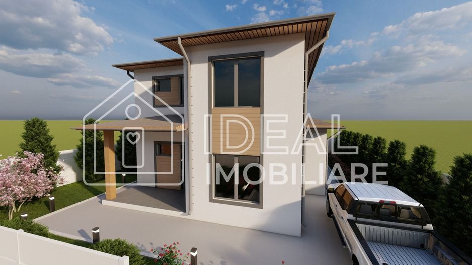 Casa Individuala Moderna cu 5 camere, si 350 mp de curte, in Sura Mica - Poză 21