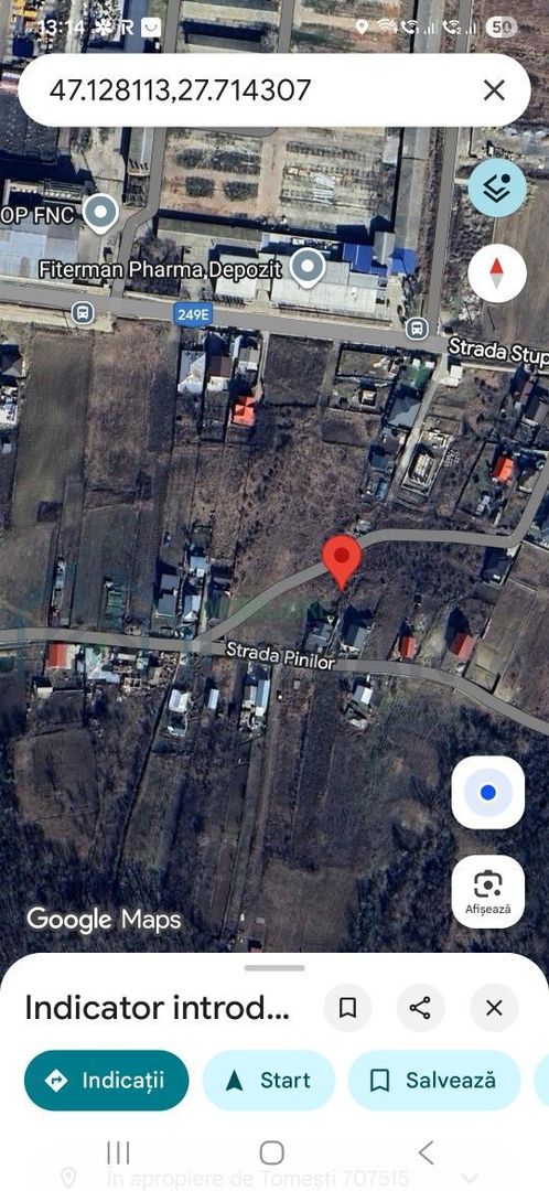 Teren intravilan 414 mp – Lot 1 – Tomesti, Str. Pinilor - Poză 6