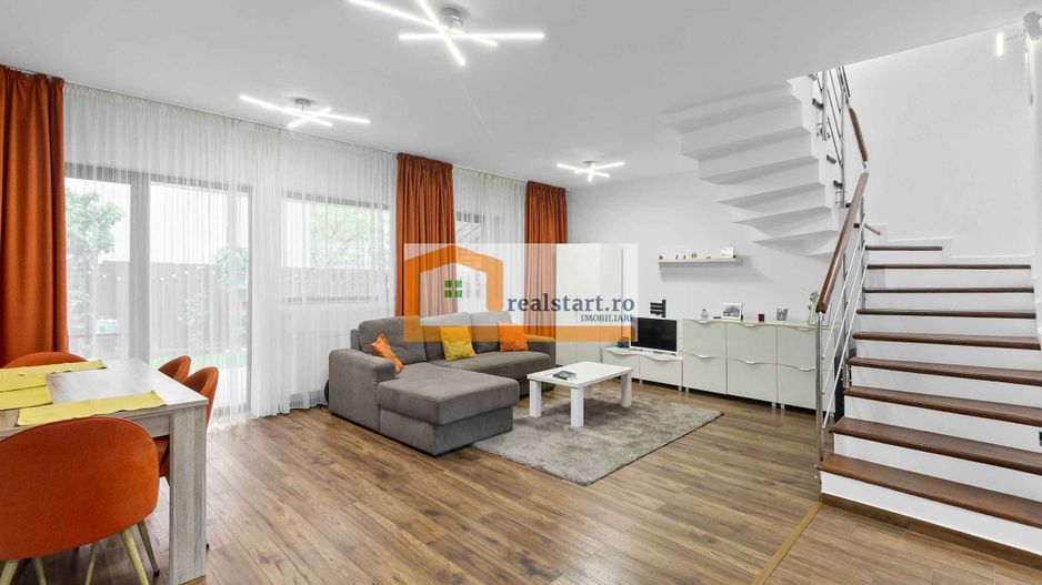 Tractorul, Vila tip triplex P+1+M (de mijloc), 2 loc parcare, curte proprie - Poză 2