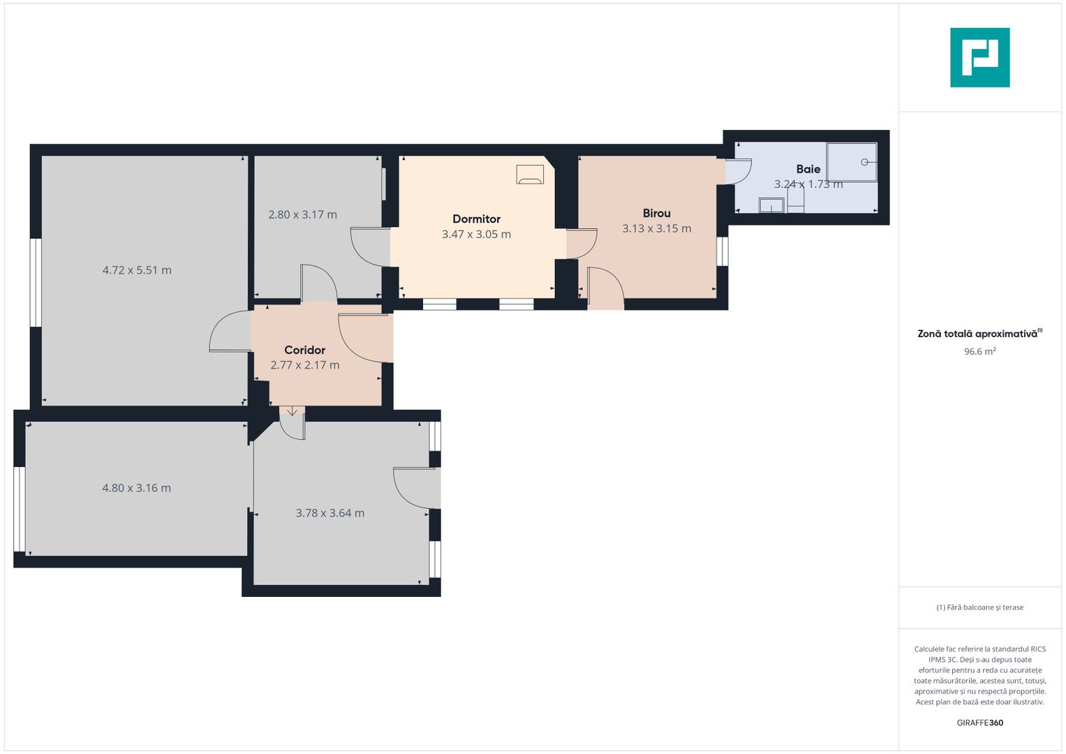 Casa cu 4 camere zona Funcționarilor - Poză 3