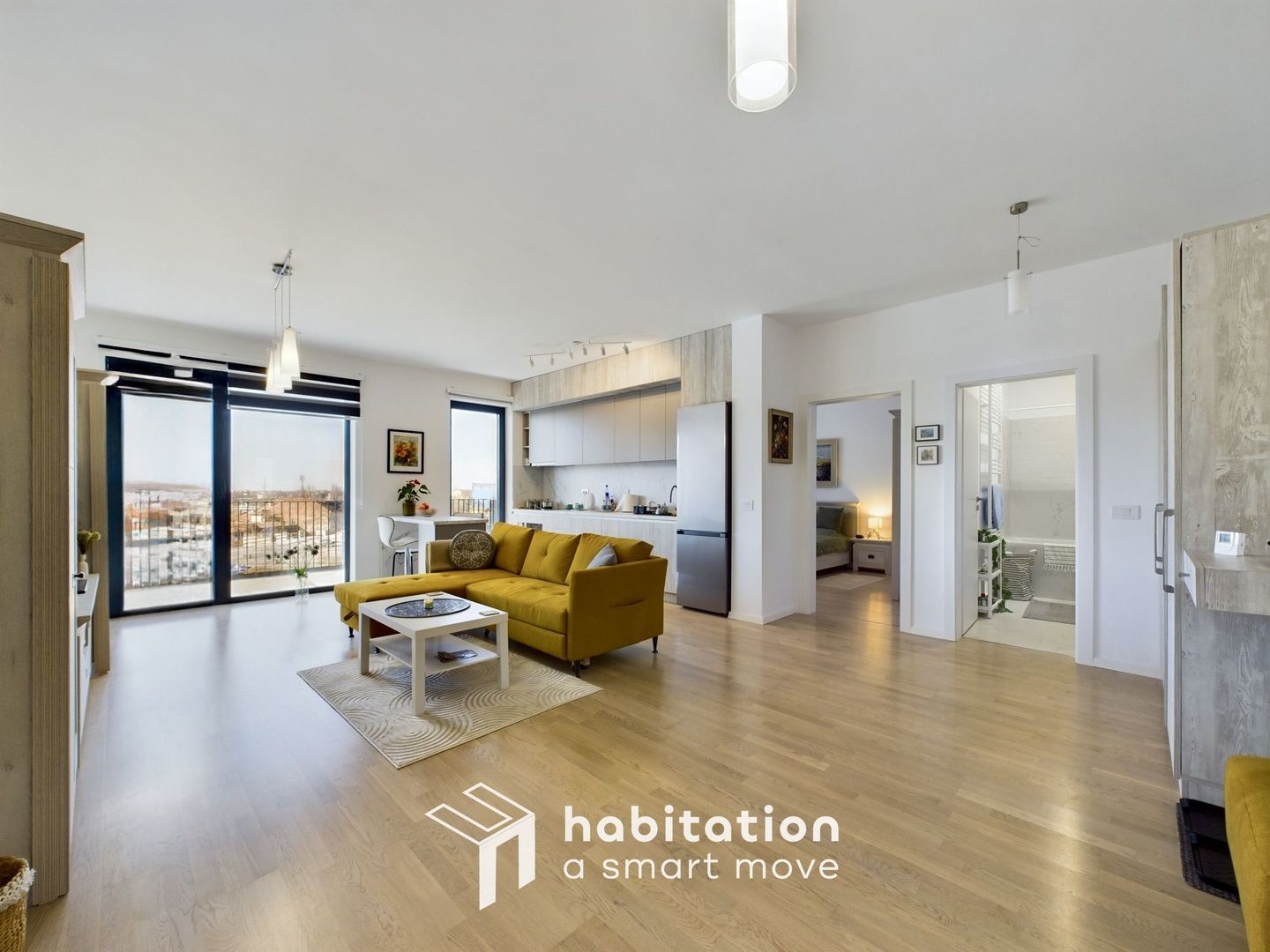 Tur virtual - Apartament 2 camere, zona Centrală - Paltim - Poză 3