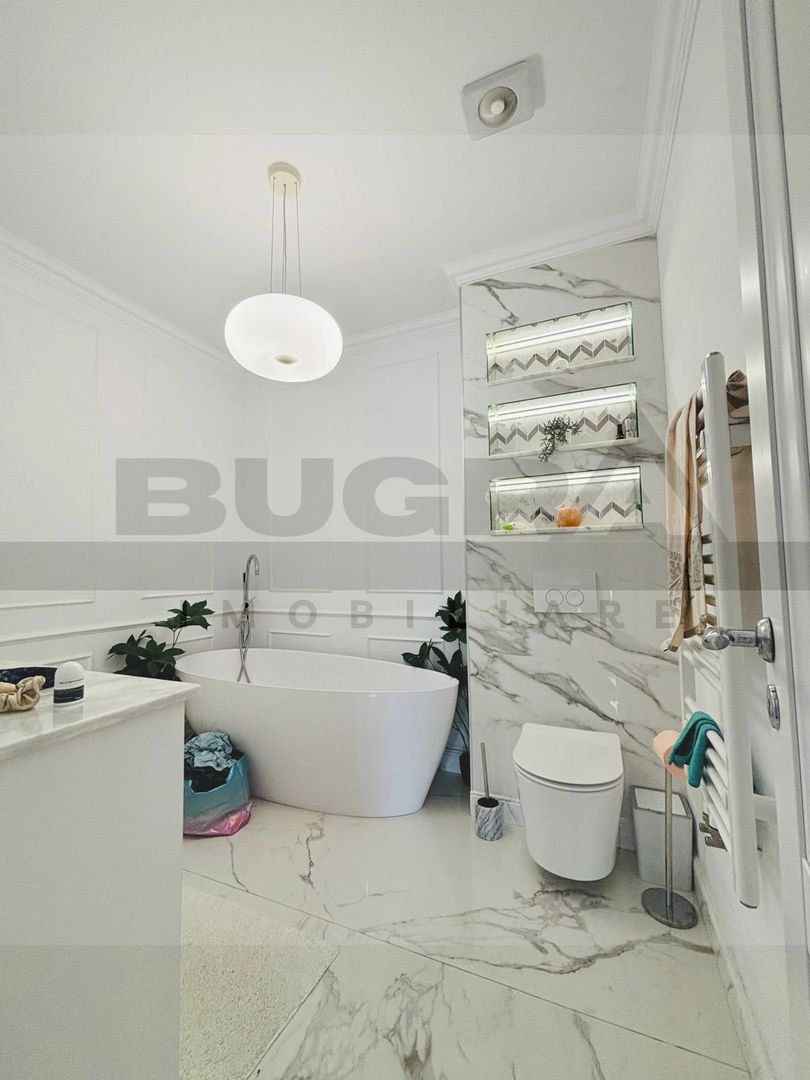 Apartament 3 camere modern, 2 bai, balcon, parcare, zona Mega - Poză 11