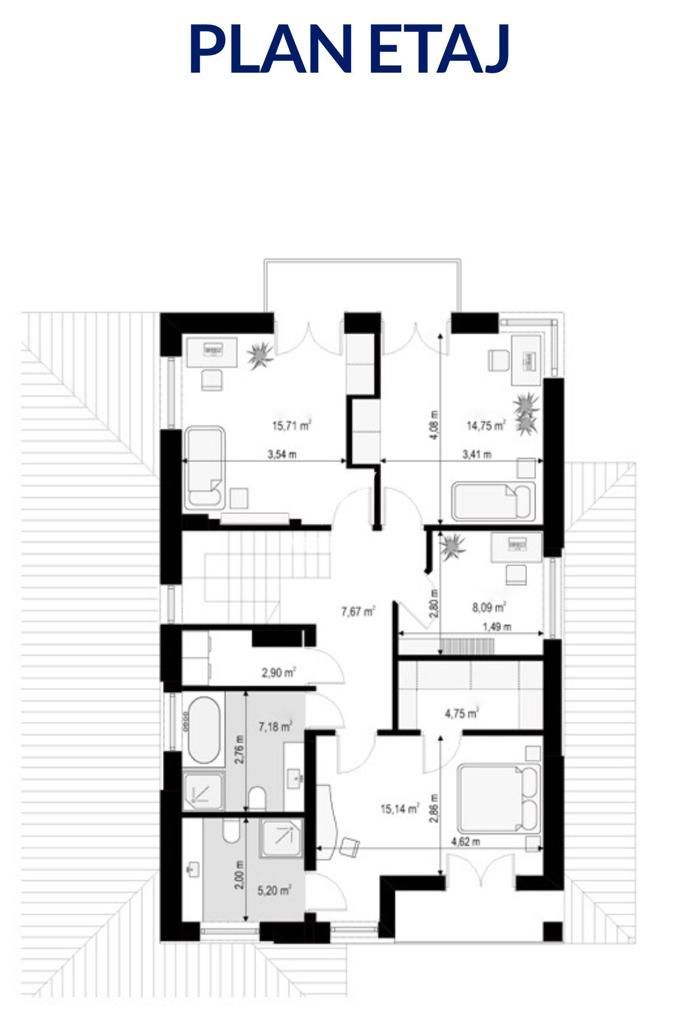 Casa de lux, teren 450 ,SELIMBAR - Schiță 7