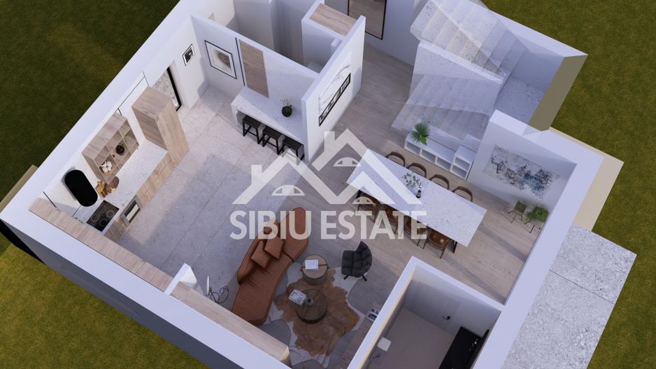 Casă Nouă cu 4 Camere, 3 Băi și Curte Generoasă | Comunitate Privată | - Poză 2