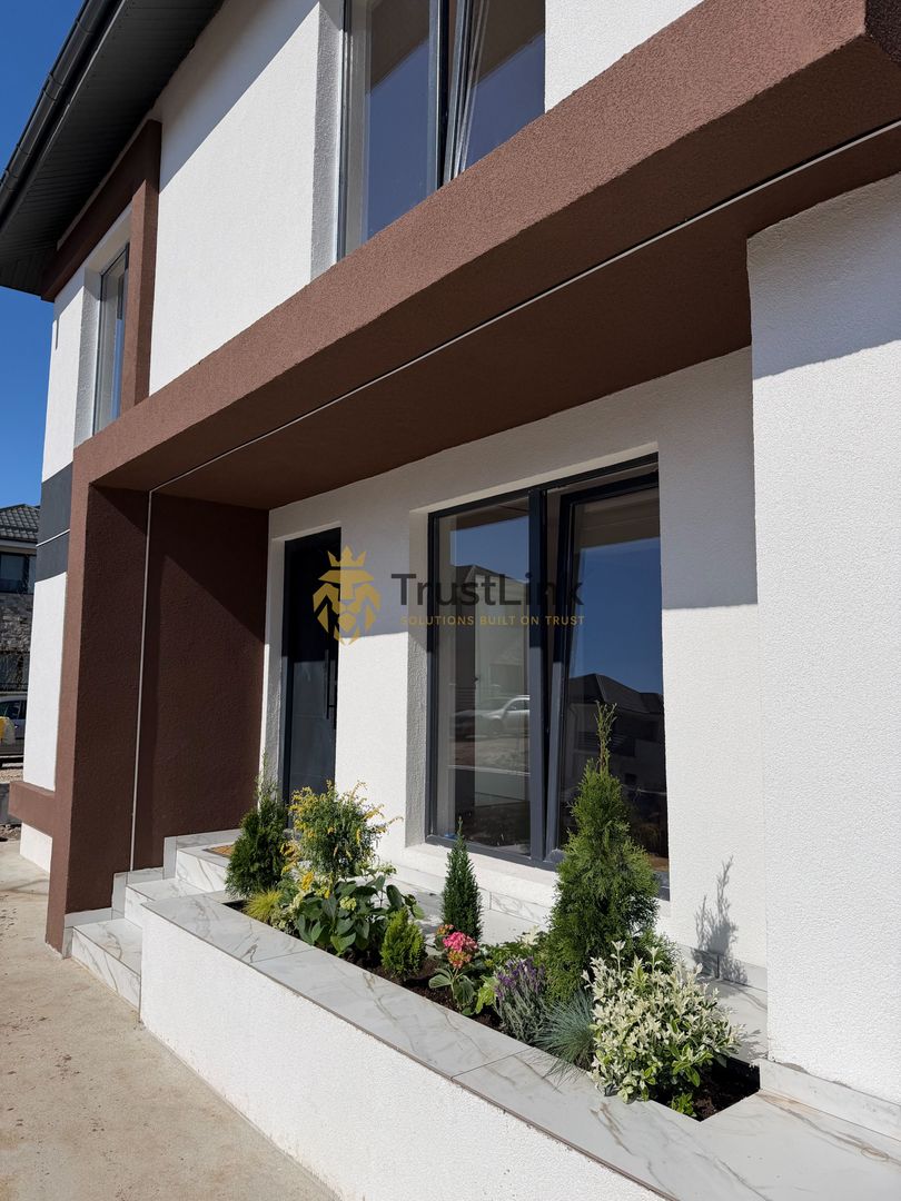 Casă individuală modernă de vânzare – Berceni 4 camere 290 mp curte - Poză 2