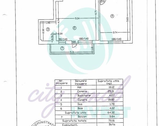 2 camere spatioase cu vedere libera - Poză 15