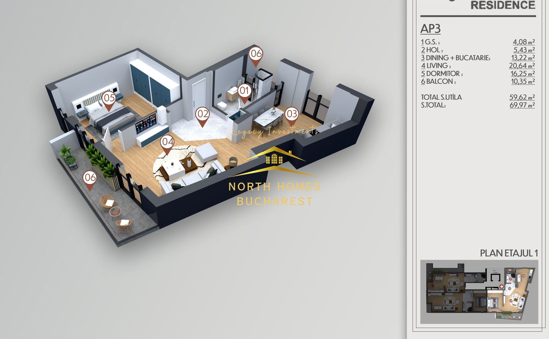 COMISION 0 -Apartament 2 CAMERE -de vanzare -BUCUR OBOR-NOU 2025 -PROMOTIE - Poză 14