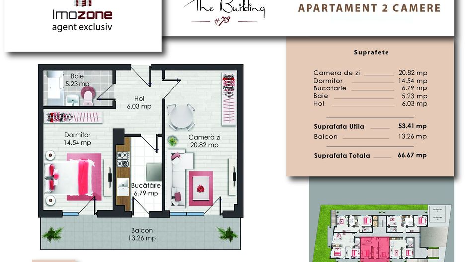 2 CAMERE | 67 MP | TERASA | DRUMUL TABEREI | PRELUNGIREA GHENCEA | - Poză 10