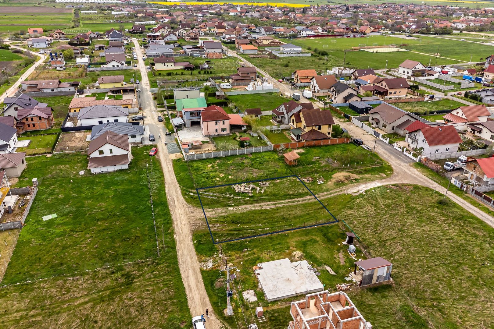 PRET NOU! Teren intravilan 748 mp - Sanleani, Arad - COMISION 0% - Poză 4