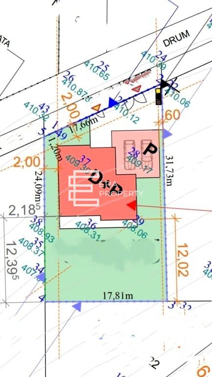 Casă modernă, parțial mobilată, cu garaj și teren de 815 mp, Șelimbăr - Schiță 9