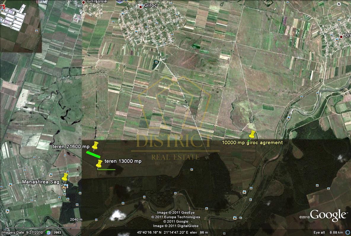 Teren 10.000 mp lângă viitoarea autostradă A9 | Giroc | Investiție - Poză 8