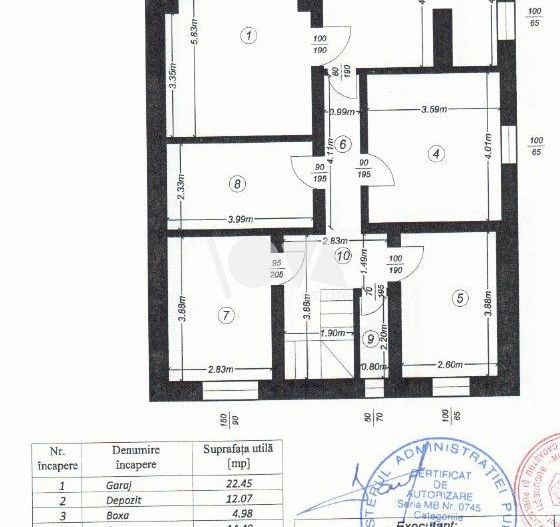 De închiriat: vilă Cotroceni - 12 camere - Louis Pasteur - Poză 11