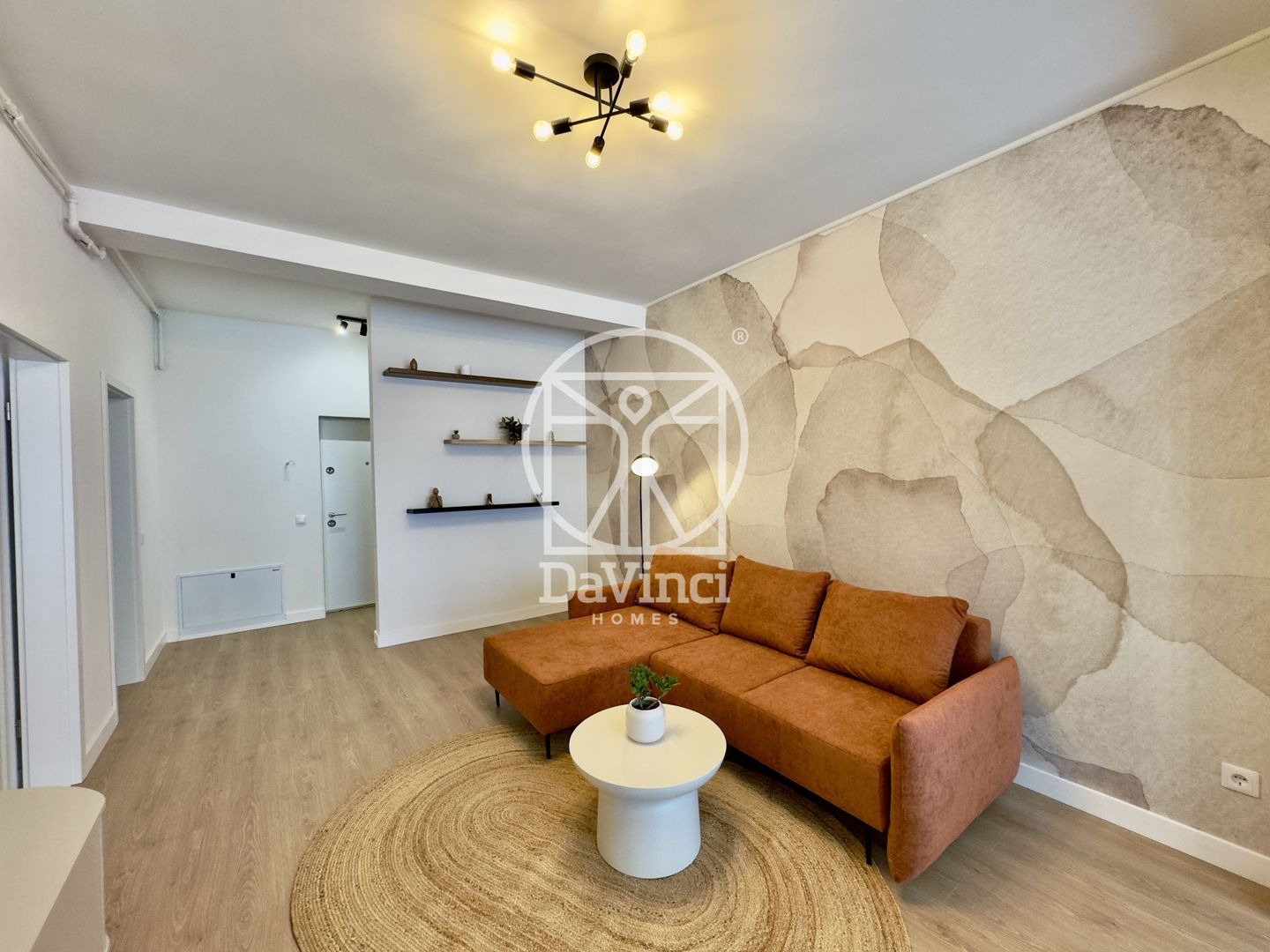 Apartament 2 camere, intabulat, mobilat si utilat (NCL-47D-Ra-ap.2) - Poză 3