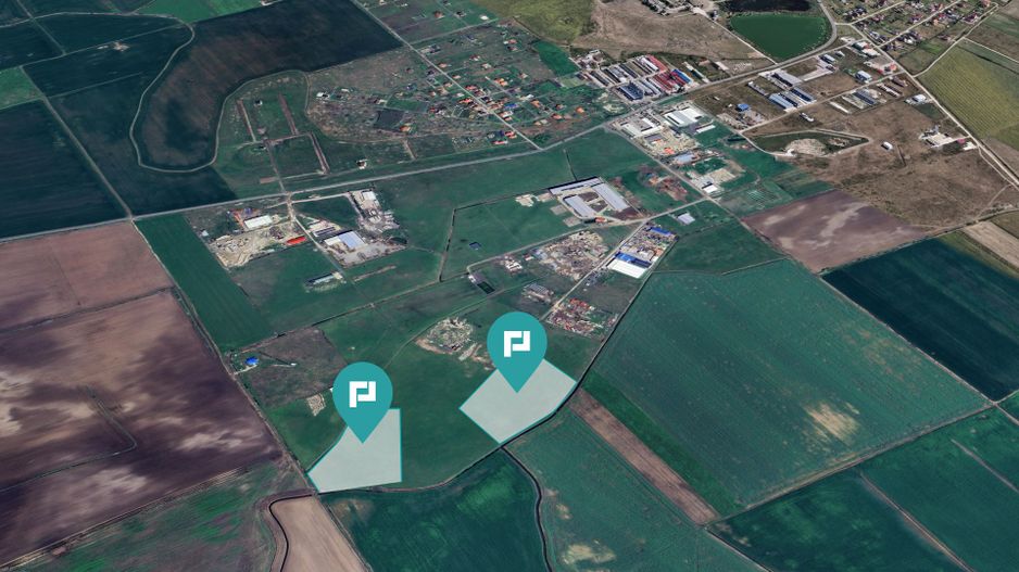 Teren intravilan de 26,606mp Sacalaz - Poză 4