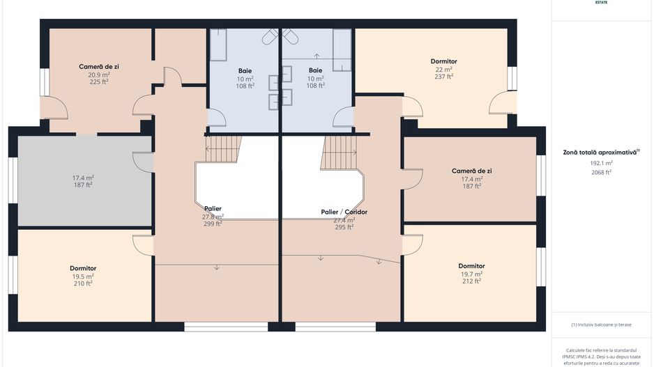 Casă tip Duplex cu 8 camere  - Zona Bujac - Arad - Poză 35