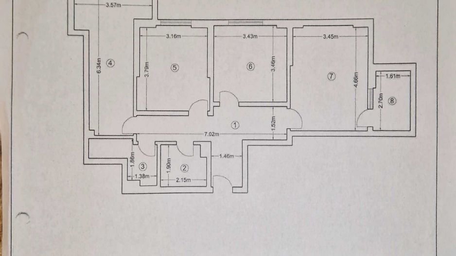 Apartament 3 camere de inchiriat, in Cartierul Latin. - Poză 8