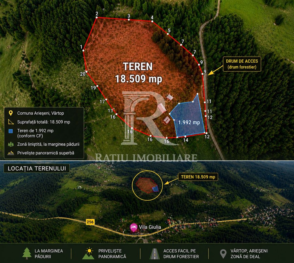 Teren 18.509 m | Izlaz | Arieseni - Poză 1