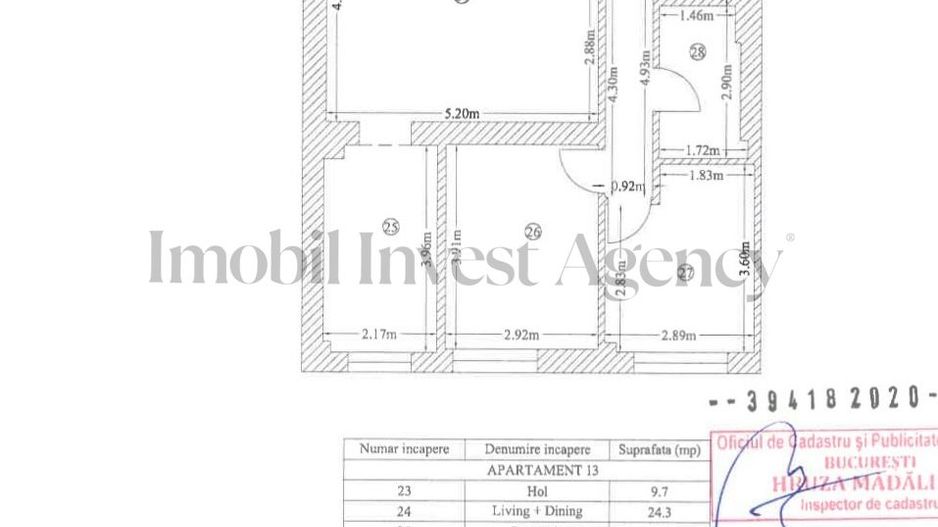 Apartament 3 camere Floreasca Residence - Schiță 22
