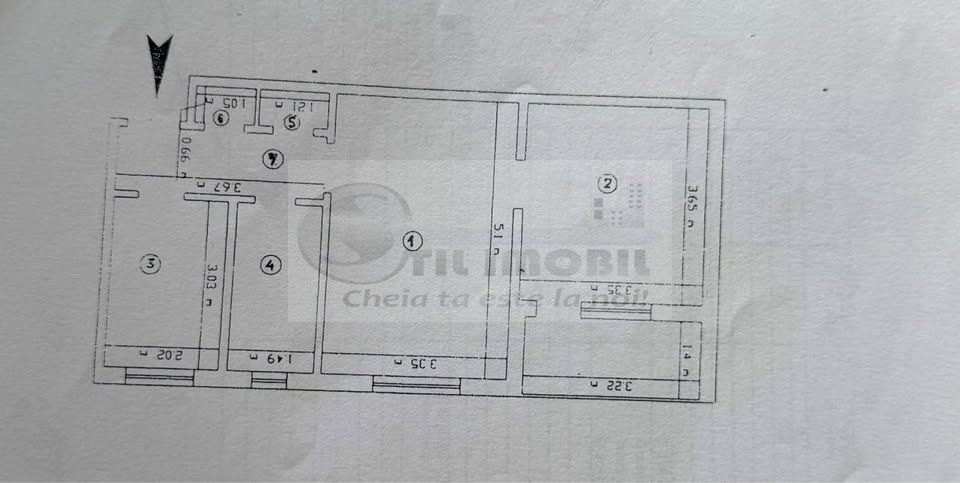 Apartament de vanzare 2 camere, 50mp Bulevardul Primaverii 90.000 euro - Poză 10