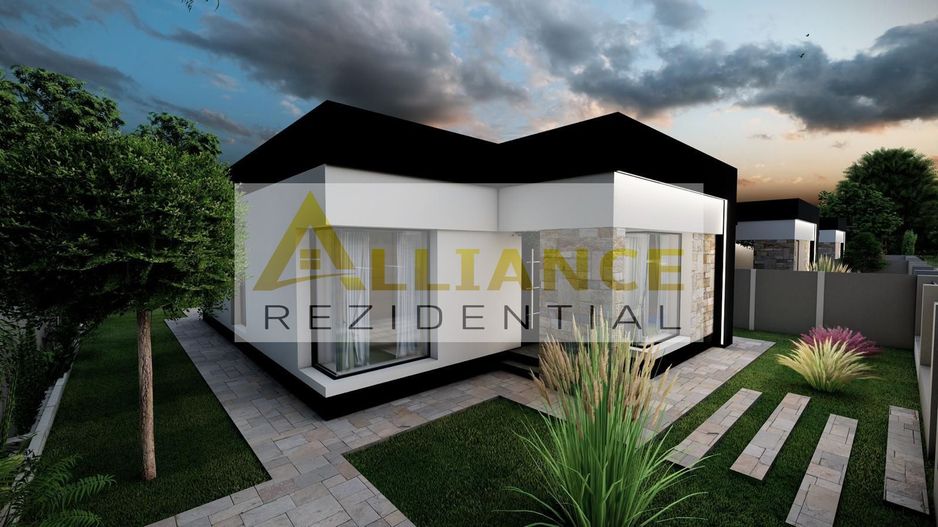 Casa individuala ||4 camere 2 bai || teren 371 mp - Poză 3