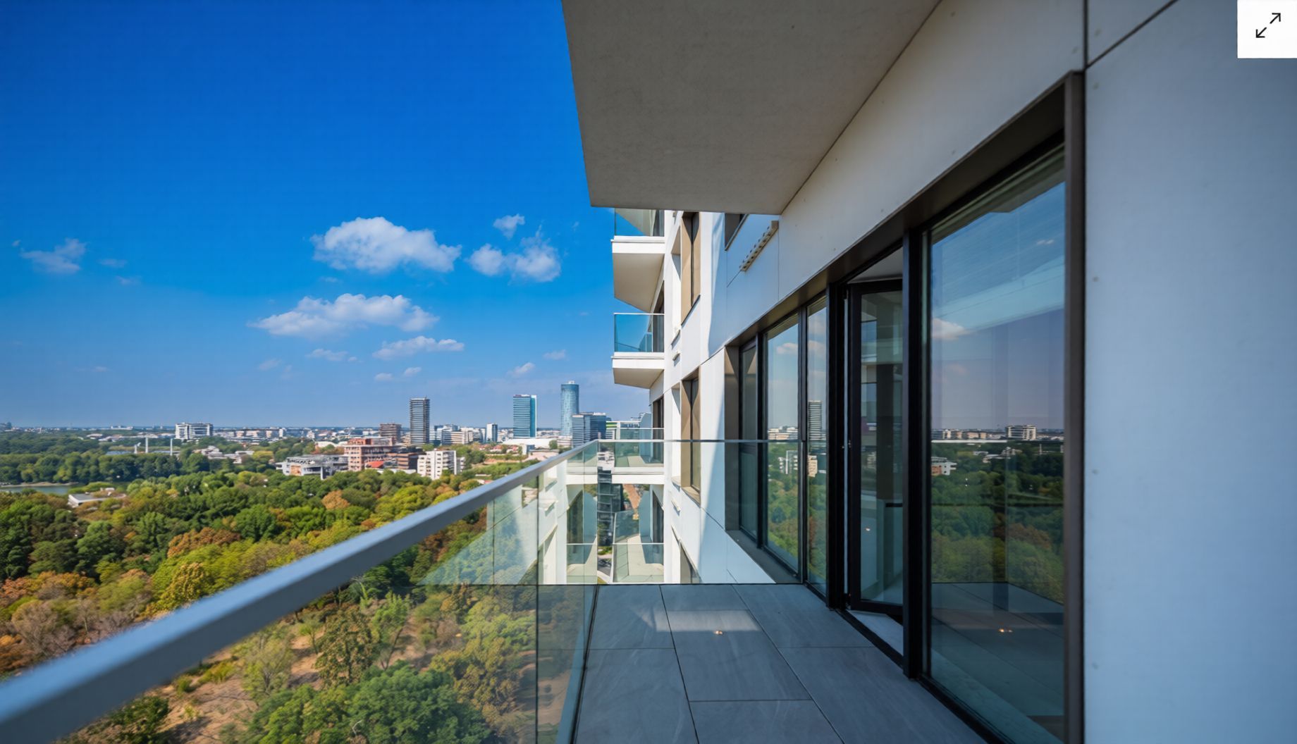 Apartament 3 camere la etajul 11 | View Parcul Verdi | One Verdi Park - Poză 4