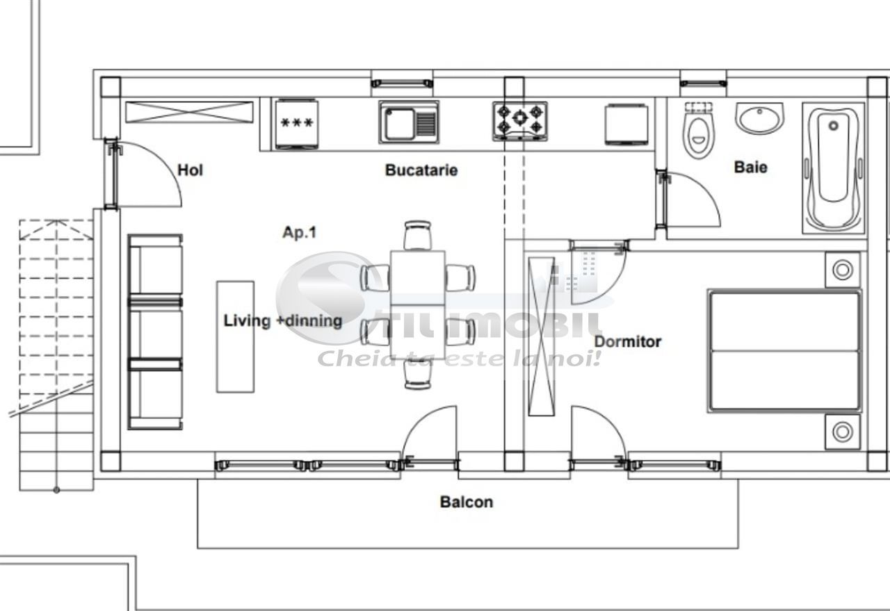 Apartament 2 camere, Valea Lupului-Rediu, intabulat - Poză 8