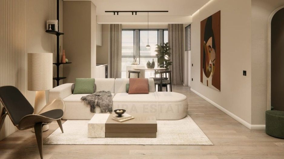 Apartament 3 camere 66 mp utili etaj 2 terasa 9 mp 2 băi zona Strand - Poză 1