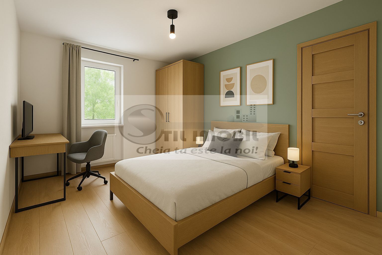 Apartament 2 camere •Finisat modern•Parcare inclusă 0% Comision - Poză 1