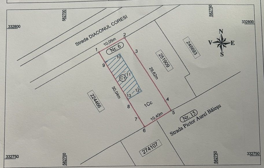 Vanzare teren 305 mp - Bucurestii Noi - Poză 3