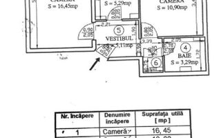 2 Camere Decomandat | Metrou 1 Decembrie 1918 la 5 Minute - Schiță 15