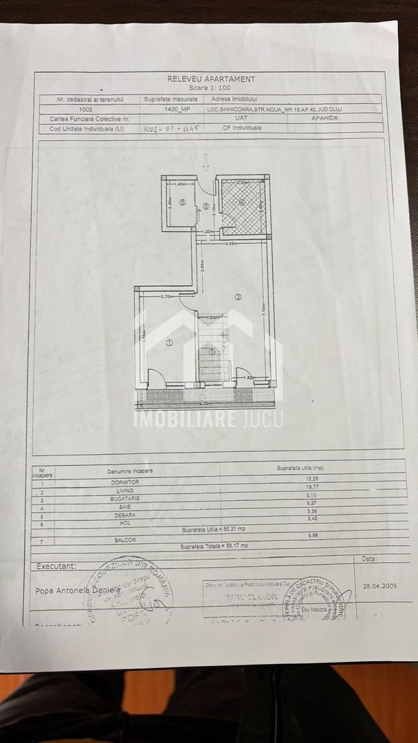 Apartament 2 camere finisat, 50mp,  Bloc nou, Sannicoara - Poză 2