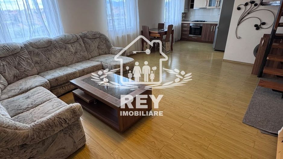 Inchiriez apartament 3 camere, spatios, central, et.5+mansarda - Poză 1