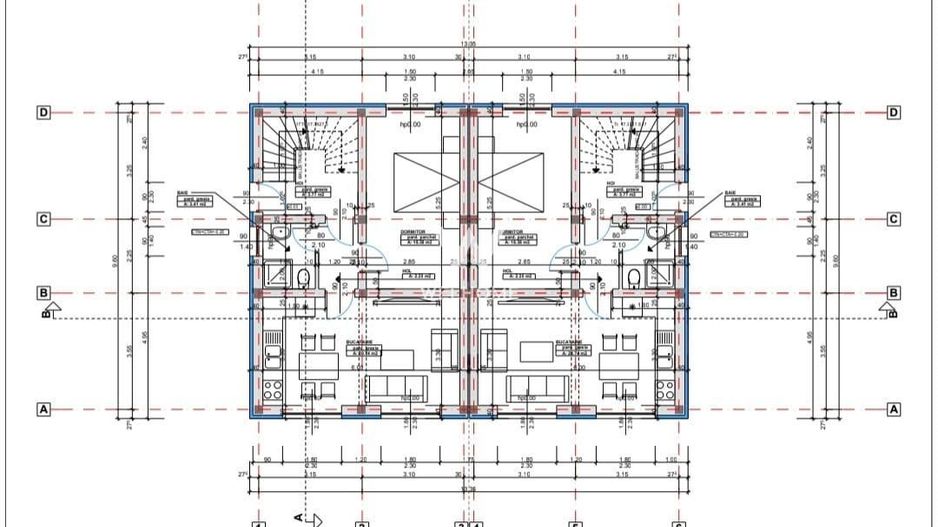 Casa nouă cu 4 camere și curte generoasă – Șelimbăr Triajului - Schiță 19