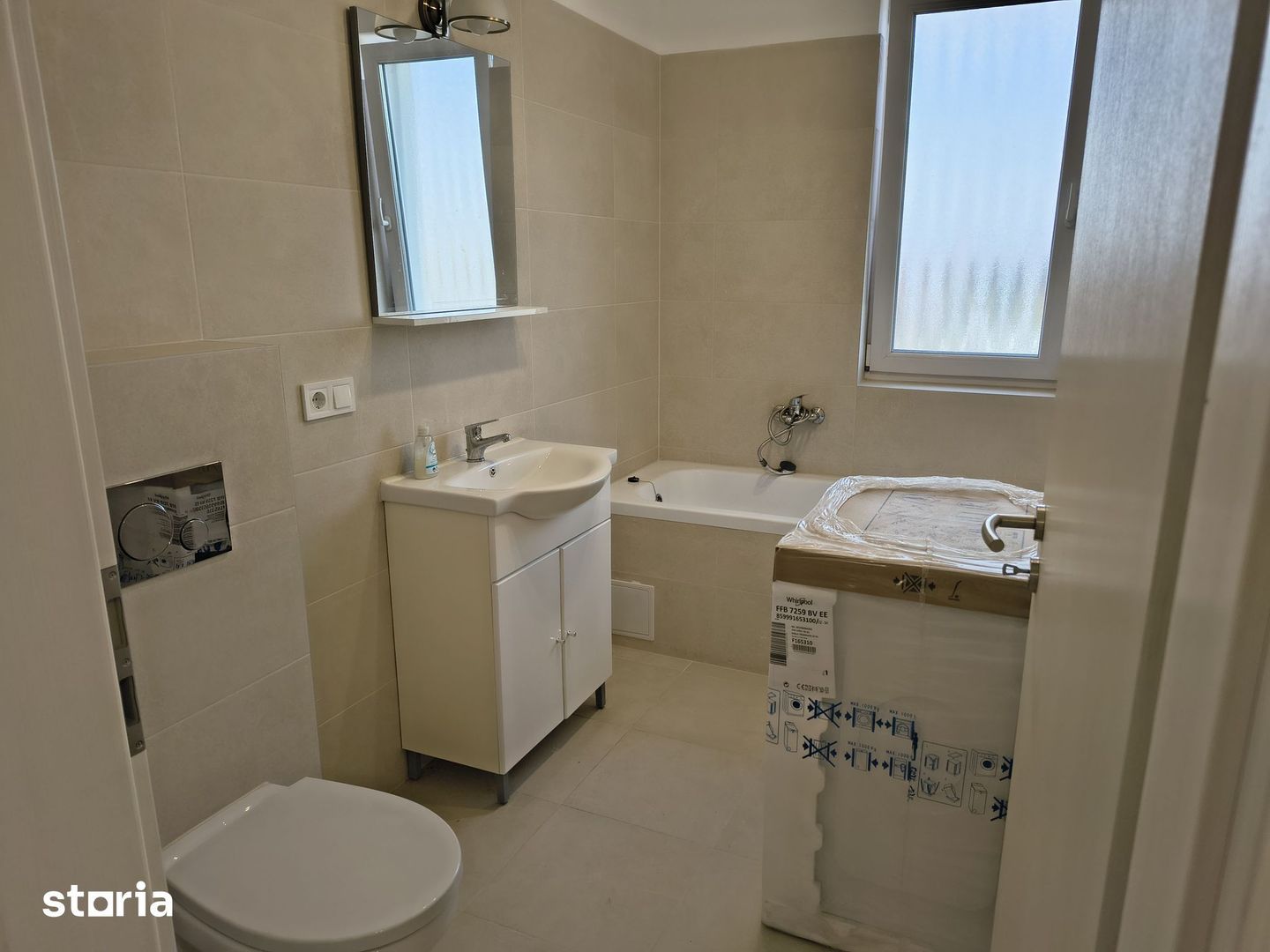 Apartament 3 camere, bloc nou, mobilat și utilat, parcare subterană - Poză 17