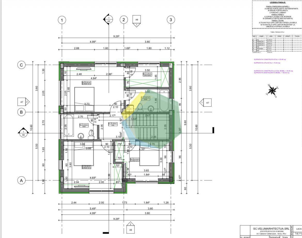 Vila individuala urbana - Balotesti. Comision 0 - Poză 8