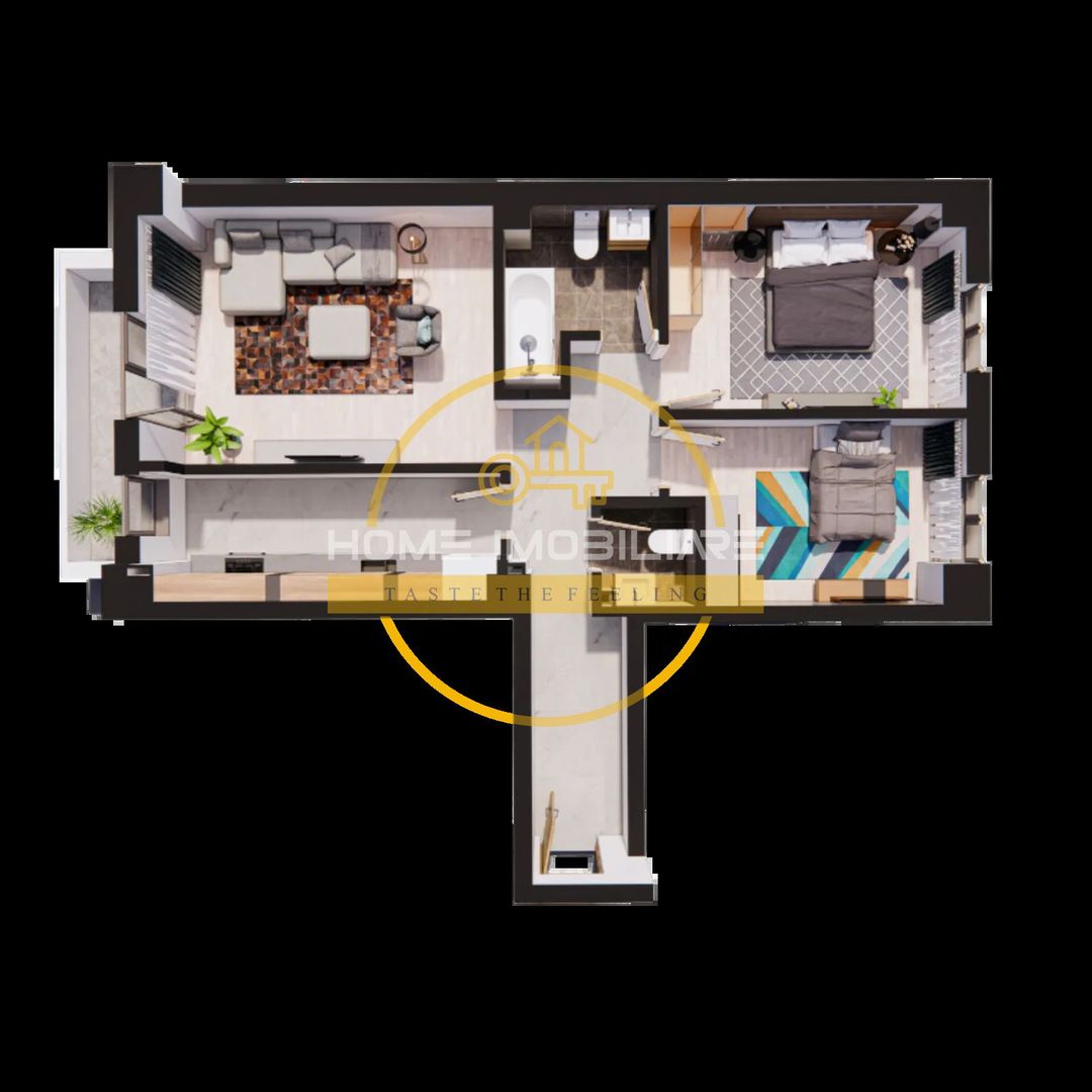 Apartament 3 camere, DC, 2 bai, Parter înalt // Păcurari - Kaufland - Poză 9