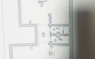 SPAȚIU COMERCIAL 102 MP | VALEA AURIE | VITRINE 8 ML | TRAFIC PIETONAL - Schiță 8