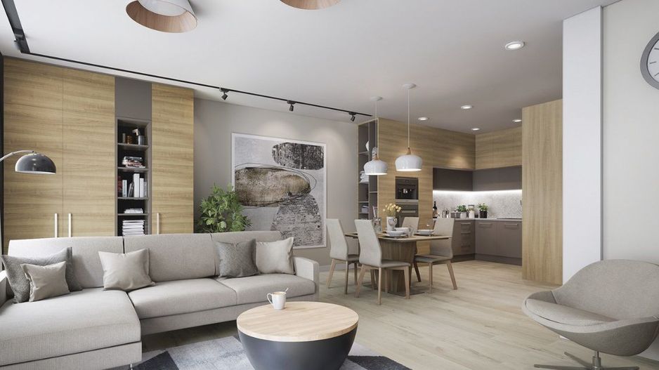 Apartament  3  Camere  terasa spatioasa  I One Lake District - Poză 8