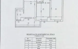 Apartament 3 camere Copou - mobilat - Poză 14