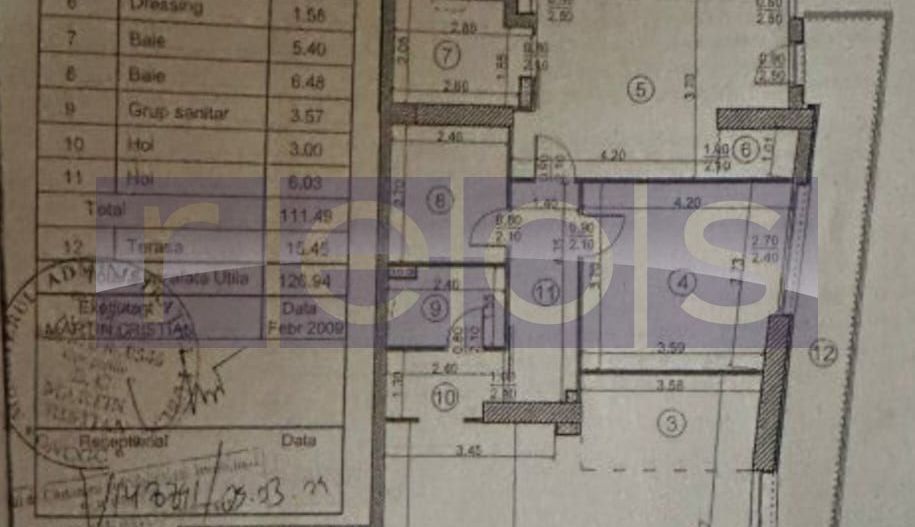 VANZARE -3 CAMERE - ZONA FLOREASCA - Poză 15