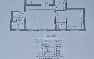 Vanzare 2 camere 67mp utili -parcare -Bucurestii Noi - Poză 8