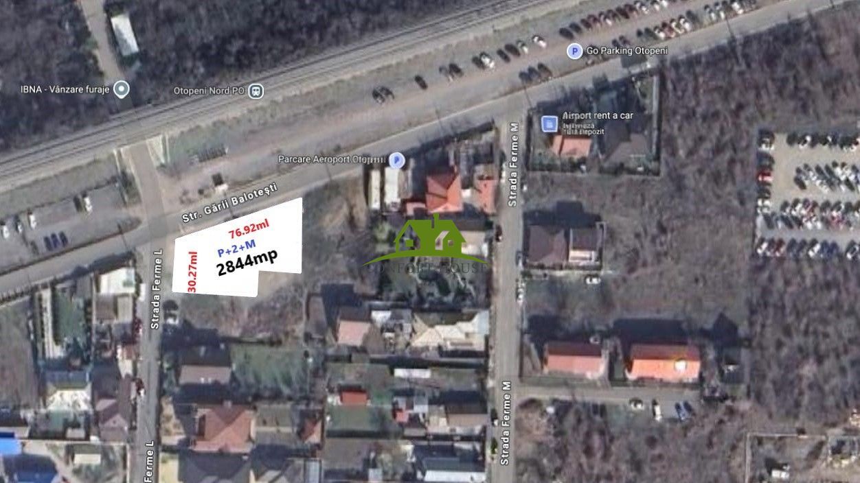 Otopeni intravilan 2.844 mp, colț stradal, deschidere dublă - C.U. - Poză 11