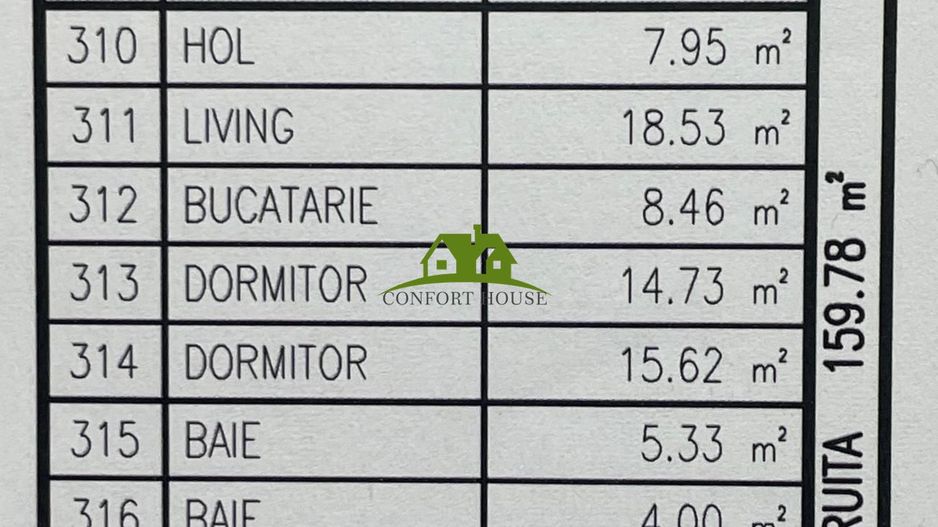 Apartament 3 camere, bloc nou, P+3, Ap.16, Et.3, Bl.6 - CP2462269 - Poză 6