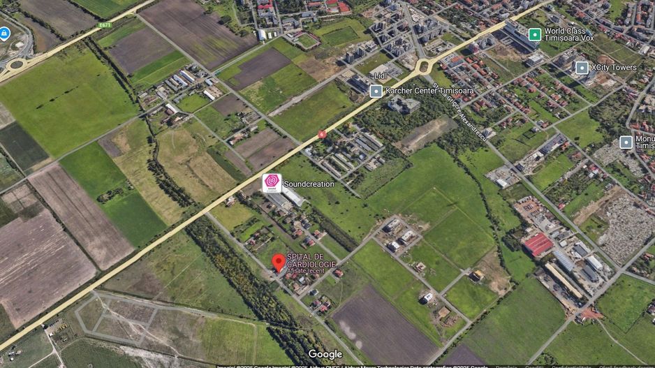 Teren 700 mp Torontalului | Spitalul Rocordis | P+2E. POT max. = 30%. CUT max.=1 - Poză 2