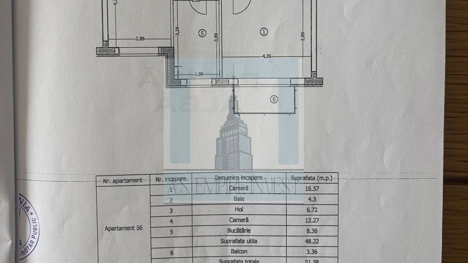 Apartament 2 camere, mobilat/utilat - zona AVANTGARDEN 3 - Poză 15