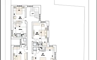 Imobil + teren cu autorizatie si proiect 29 apartamente  Kogalniceanu - Cismigiu - Poză 22