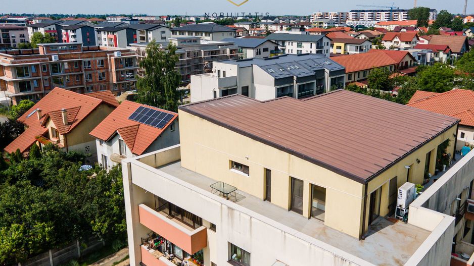 Apartament Giroc, 2 camere | Mobilat & Utilat | Terasa 50 mp & Parcare - Poză 10